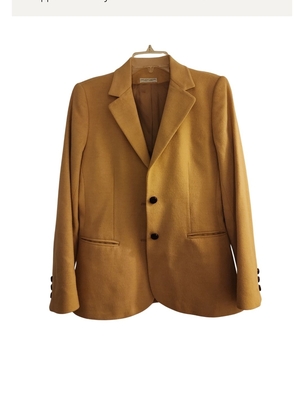 Womens Camel Hair Tan Blazer